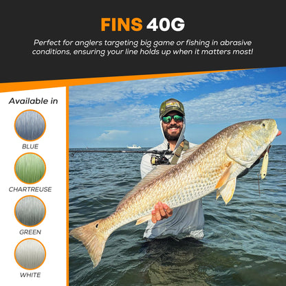 40G Fishing Braid 65-100 lb.