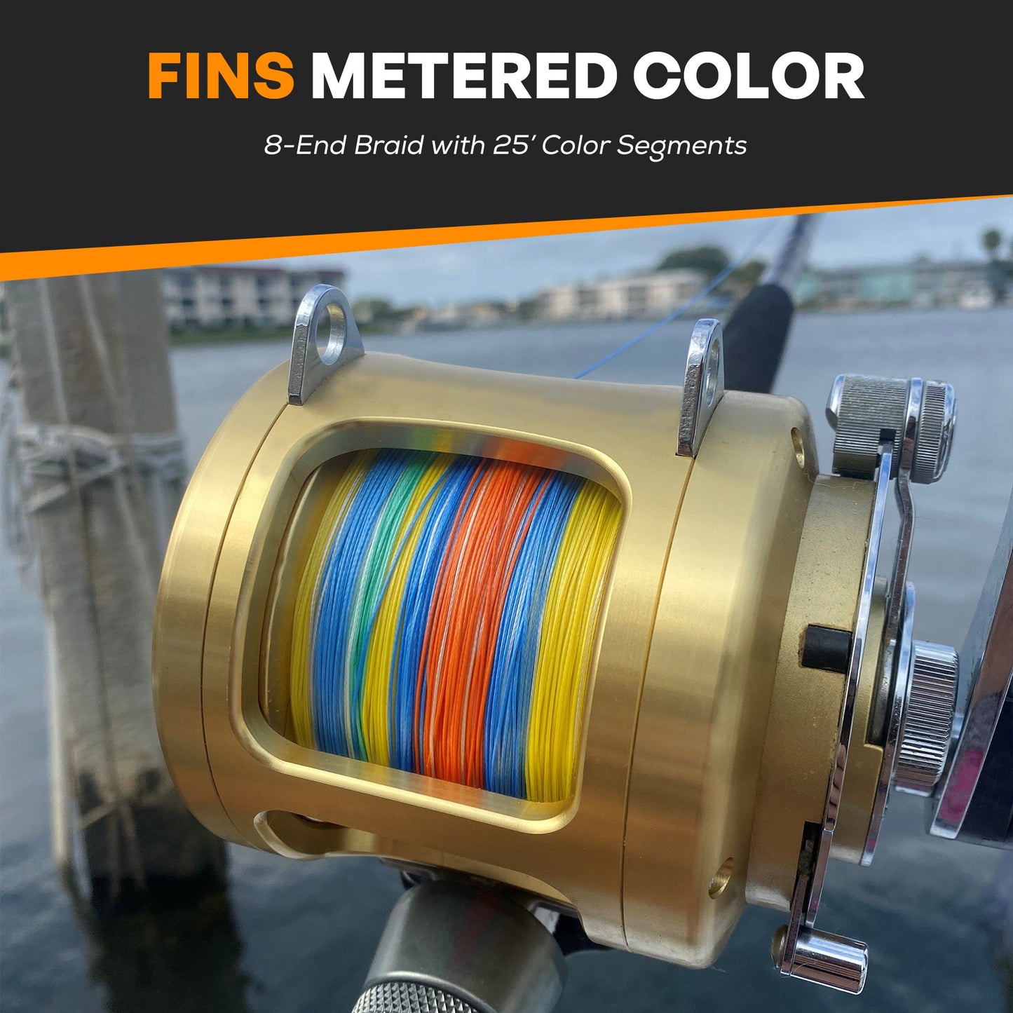 Metered Colored Braid (15 lb)