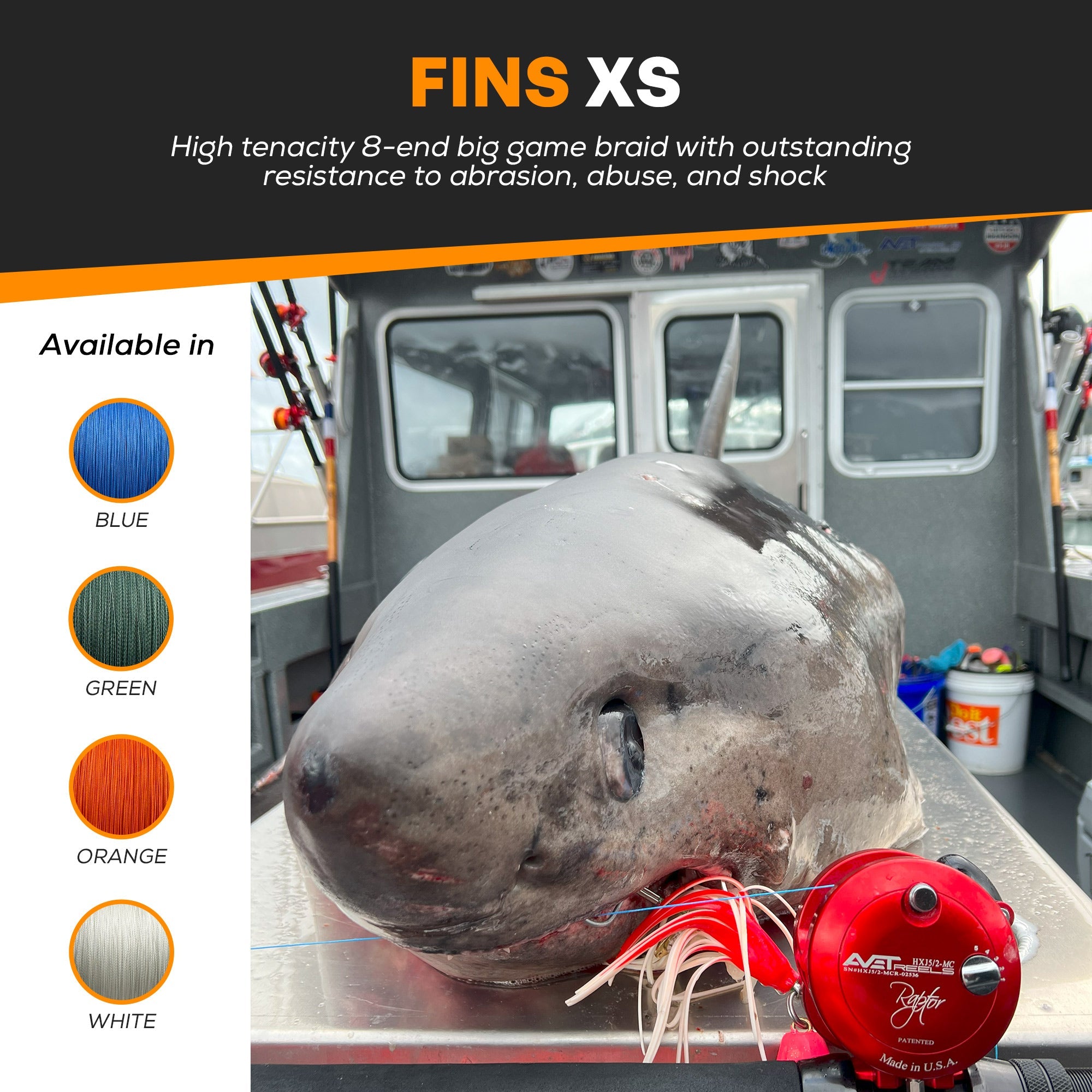 XS Big Game Fishing Braid 40-80lb.