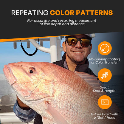 Metered Colored Braid (10 lb)