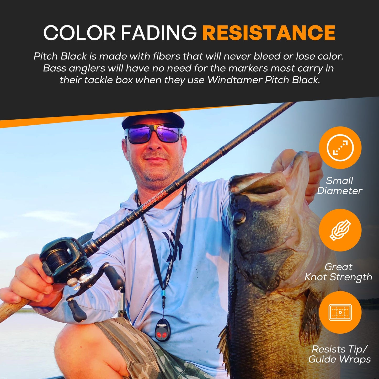 Windtamer Pitch Black Braid