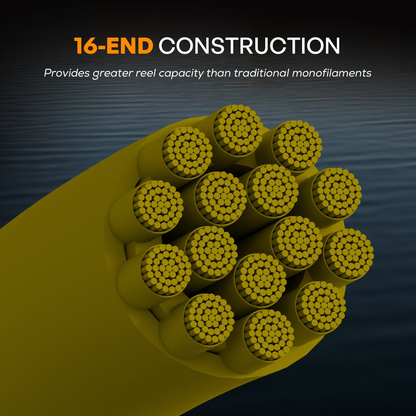 Hollow Core Fishing Braid