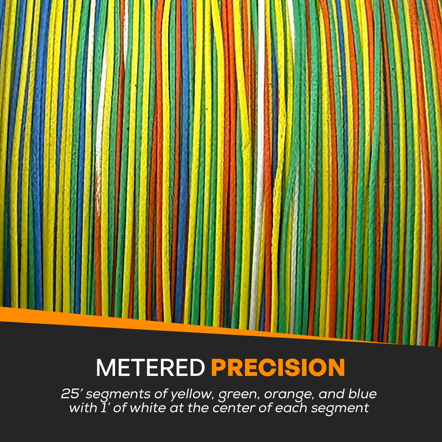 Metered Colored Braid (10 lb)