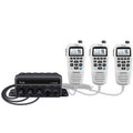Icom IC-M510BB GW 21 Black Box VHF w/White Command Mic  3 Command Mic Ports [M510BB GW 21 USA]