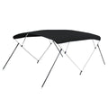 Carver 3 Bow 5487U Bimini Top with Boot - Black Acrylic [A5487UB-02]