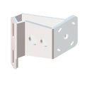 Power-Pole Braced Kit - S-5-4 Starboard - White [PKB-S-5-4-S-WT]