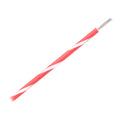 Pacer 14 AWG Gauge Striped Marine Wire 500' Spool - Red w/White Stripe [WUL14RD-9-500]
