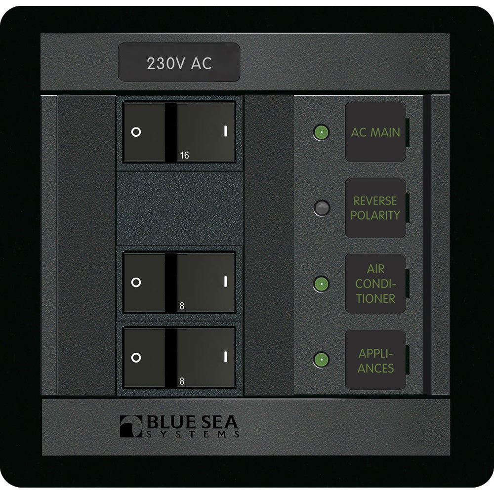 Blue Sea 230 Volt AC Main + 2 Positions [1215]