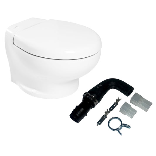 Thetford Nano Touch Compact Toilet Raw Water Kit (No Inlet Pump) - 12V [T-NAN012PW/TSFT/NA-RWKITNP]