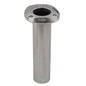 C.E. Smith Flush Mount Rod Holder - 0 Degree - Black Liner w/Drain - No Logo [53670CNA]