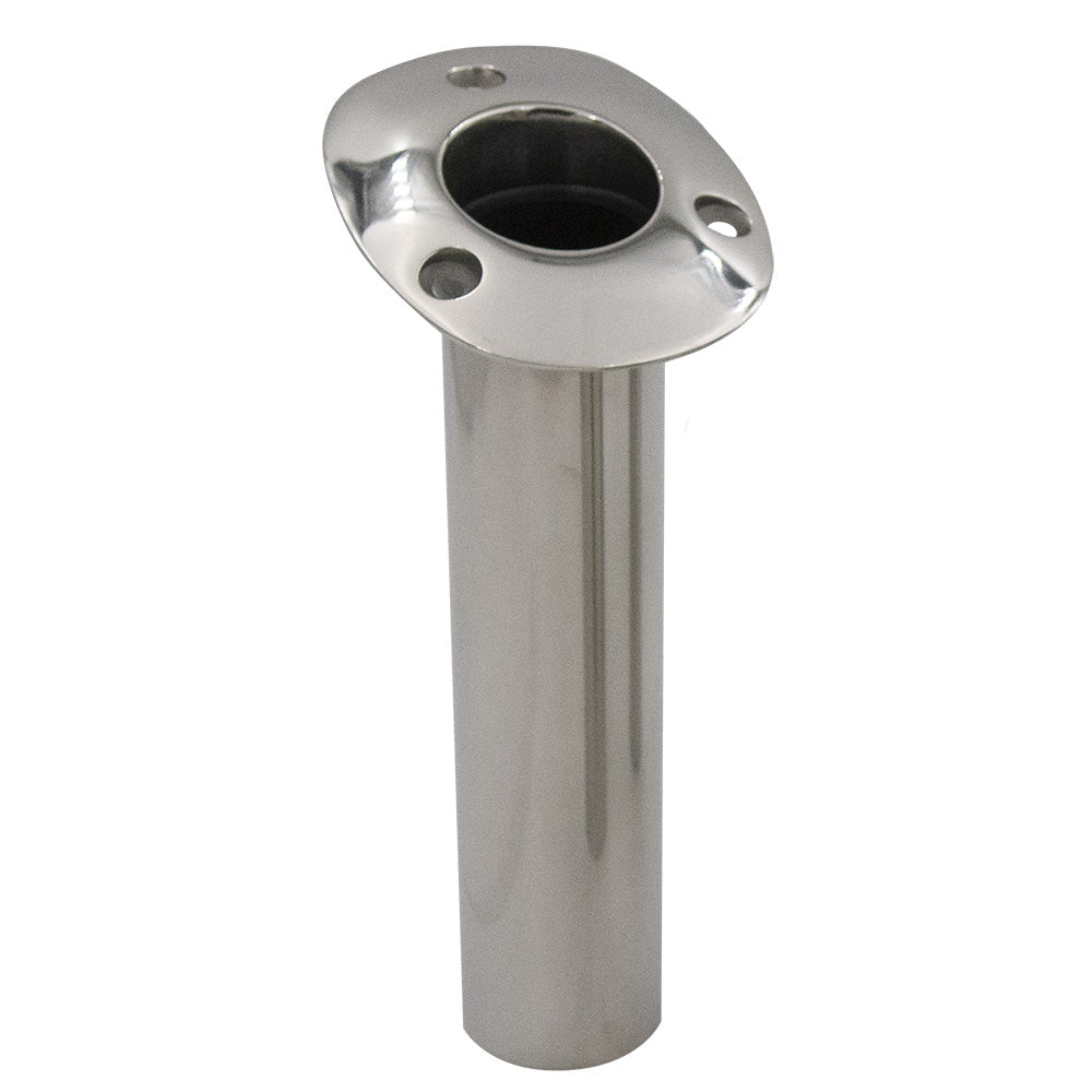 C.E. Smith Flush Mount Rod Holder - 30 Degree - Black Liner - No Logo [53672NA]