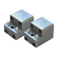 PTM Watersports Board Rack Mount - 4 Bolt - Grey - Pair [P13168-1400TEBGR]