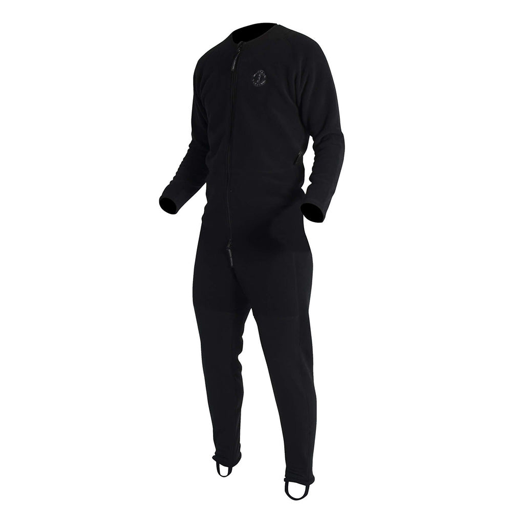 Mustang Sentinel Series Dry Suit Liner w/Drop-Seat - MED - Black [MSL601GS-13-M]