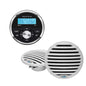 Aquatic AV GP1 Essentials w/GP1 Gauge Stereo  Economy 6.5" Speaker - White [ES600]
