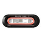 Black Oak Low Pro Flush - Black Housing - Red LED [LPS-FR]