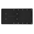 Sea Brackets 16" Straight Trolling Motor Plate f/Garmin Kraken - Black [SEA2301-BLK]