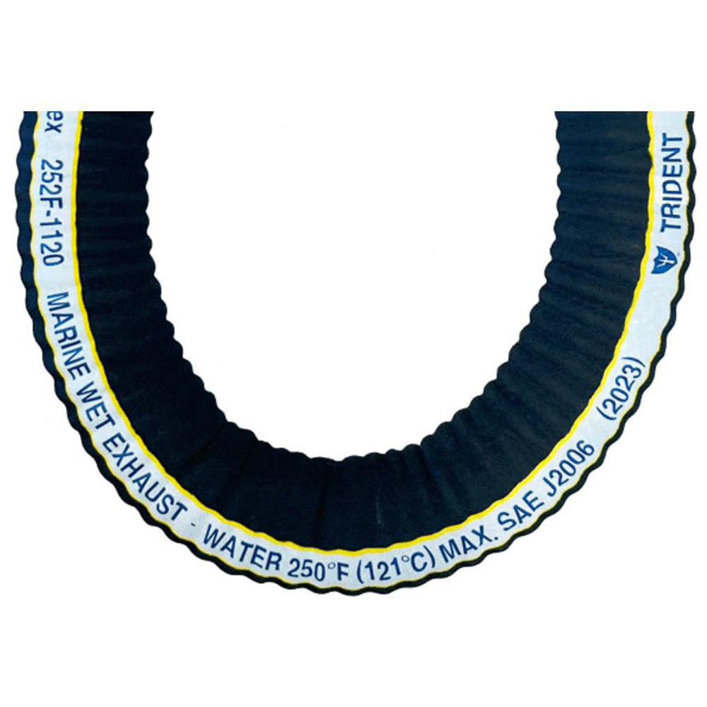 Trident Marine 2-7/8" x 12.5' EXTRA-FLEX Corrugated Marine Wet Exhaust Hose [252F-2784]