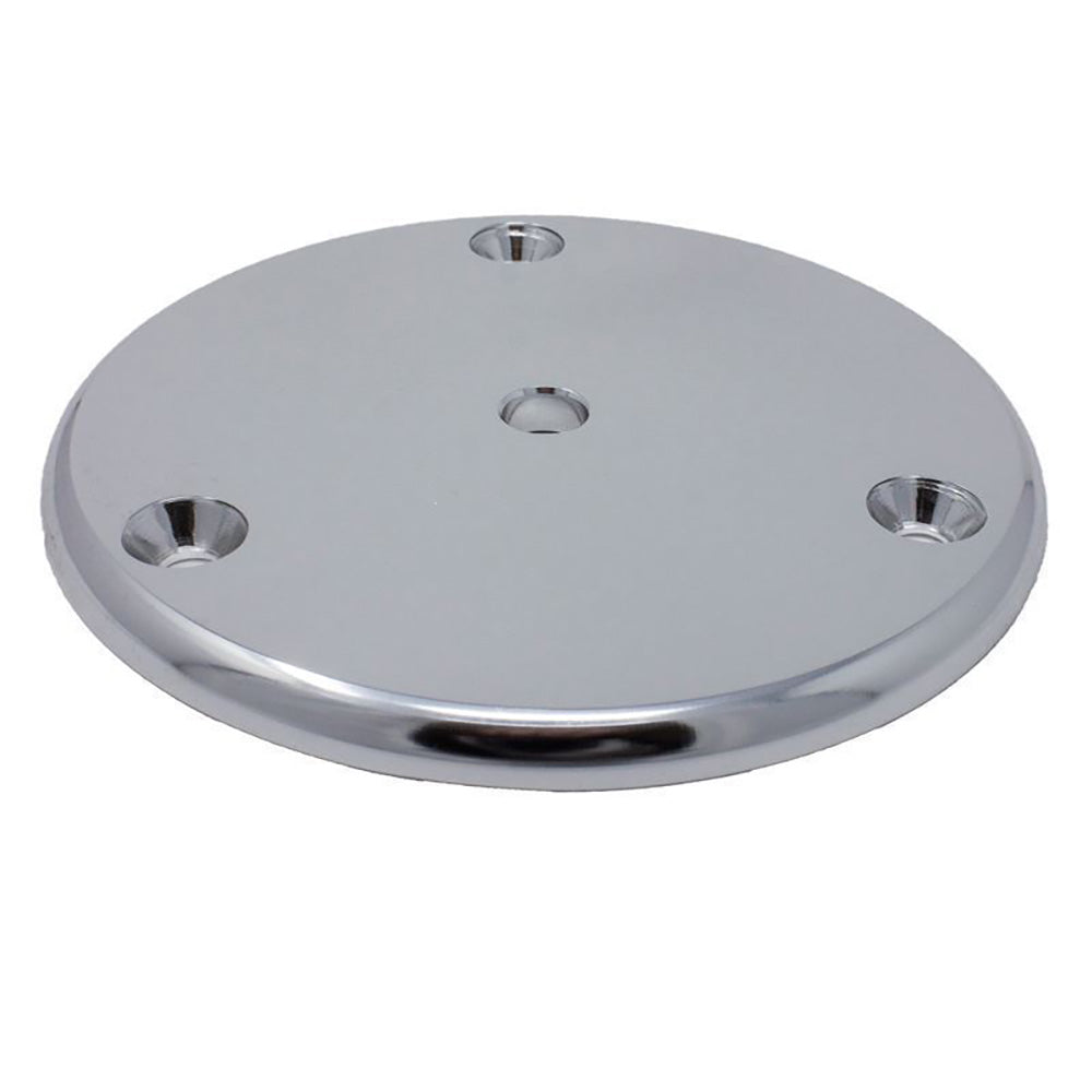 TACO Round Pad 3-Hole Mill Finish - 4-1/2" [F32-4345AEY]