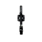 Powerwinch Select Series Jack - 1000lb, Bolt-On, Single Wheel, Carbon Black [21400-J-1000-B1-B-R]