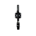 Powerwinch Select Series Jack - 1200lb, Weld-On, Single Wheel, Carbon Black [21400-J-1200-W1-B-R]