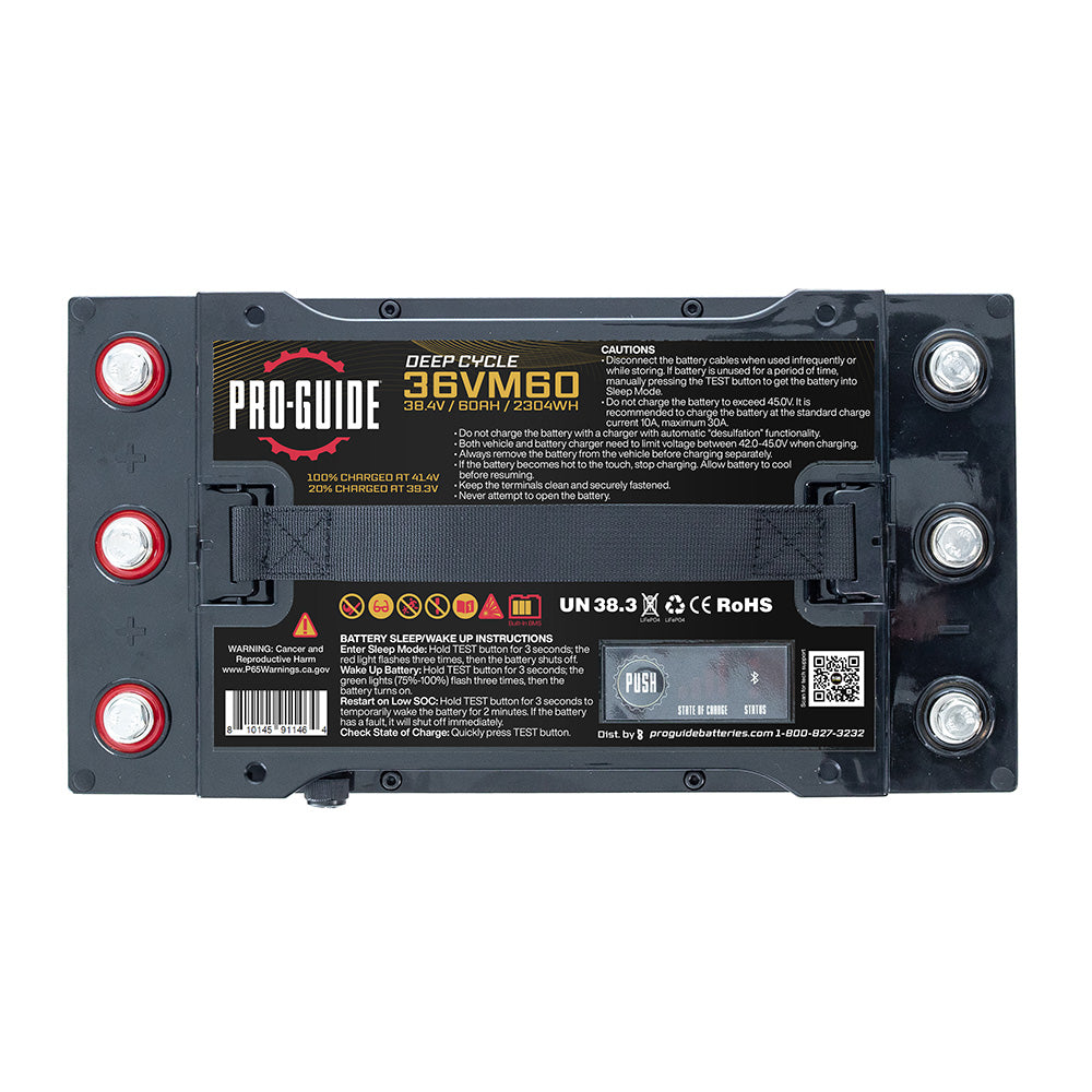 Pro-Guide Alpha Series Lithium Battery - 36V - 60AH - Group 31 [36VM60]