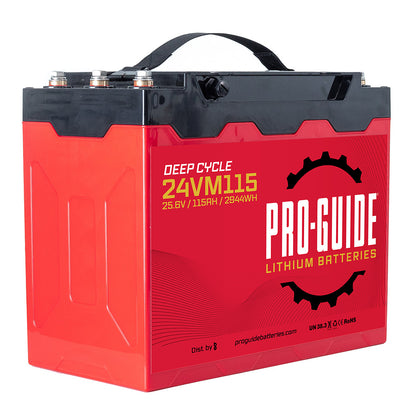 Pro-Guide Alpha Series Lithium Battery - 24V - 115AH - Group 31 (Tall) [24VM115]