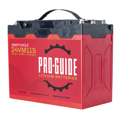 Pro-Guide Alpha Series Lithium Battery - 24V - 115AH - Group 31 (Tall) [24VM115]