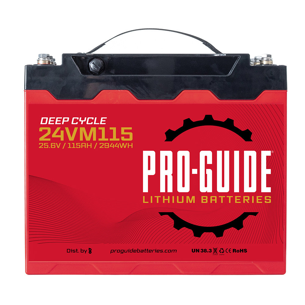 Pro-Guide Alpha Series Lithium Battery - 24V - 115AH - Group 31 (Tall) [24VM115]
