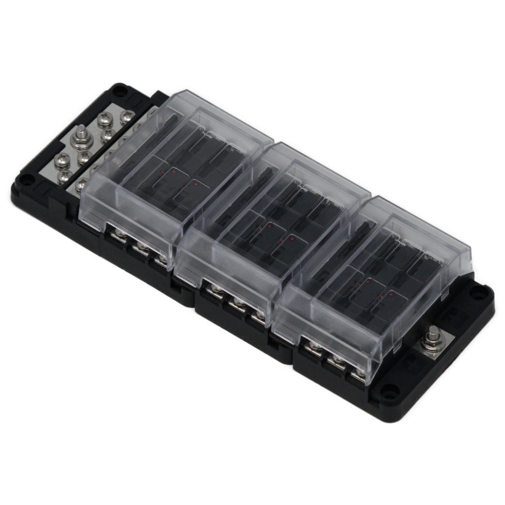 Egis RT Fuse Block 18 Position w/Ground  LED Indication [8031]