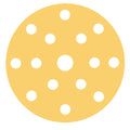 RUPES MULTIPURPOSE Paper Abrasive Discs 150MM (6") - 15 Holes - P400 Grit *Box of 100pcs [9.45PD400]