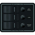 Blue Sea 8374 Water Resistant 3 Position - Black - Vertical Mount Panel [8374]