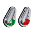 Perko 12V Vertical Mount Side Lights Chrome Plated Brass MADE IN THE USA [0955DP0CHR]