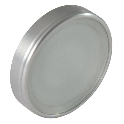 Lumitec Halo - Flush Mount Down Light - Brushed Finish - 3-Color Red/Blue Non Dimming w/White Dimming [112808]