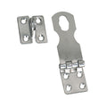 Whitecap Swivel Safety Hasp - CP/Brass - 1" x 3" [S-0579C]