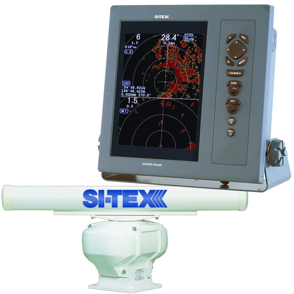 SI-TEX Professional Dual Range Radar w/6kW 4.5' Open Array - 10.4" Color TFT LCD Display [T-2060A-4]