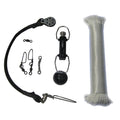 Rupp Center Rigging Kit w/Klickers - White Nylon 50' [CA-0113]