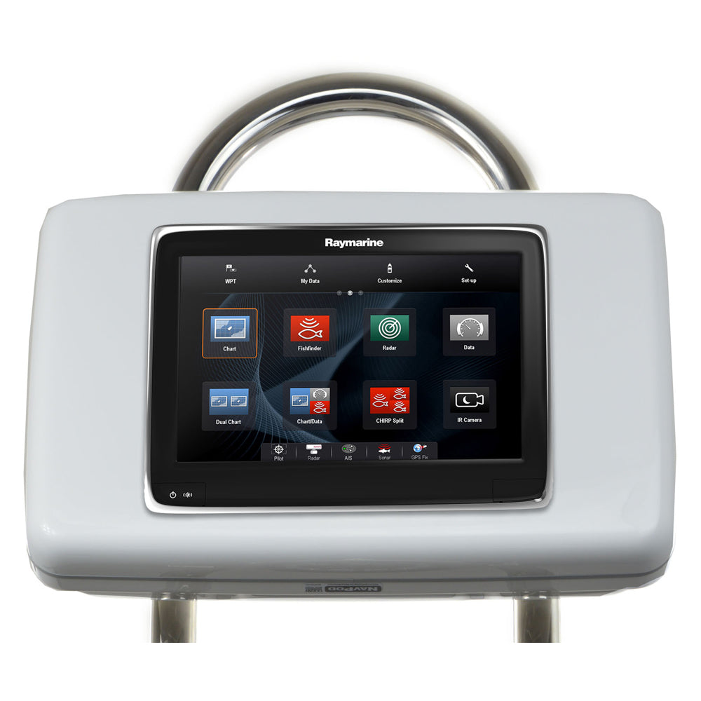 NavPod GP1204 SailPod Pre-Cut f/Raymarine a125 / a127 / a128 f/9.5" Wide Guard [GP1204]