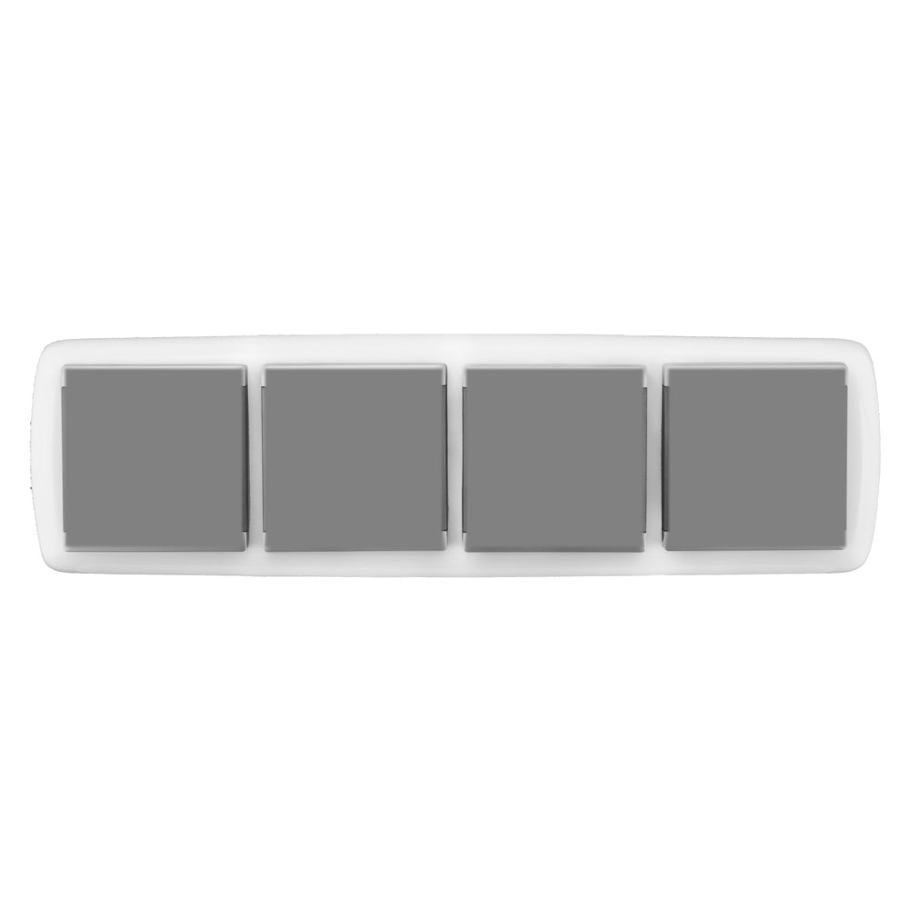 NavPod GP1401 InstrumentPod Pre-Cut f/4 Instruments f/9.5" Wide Guard [GP1401]