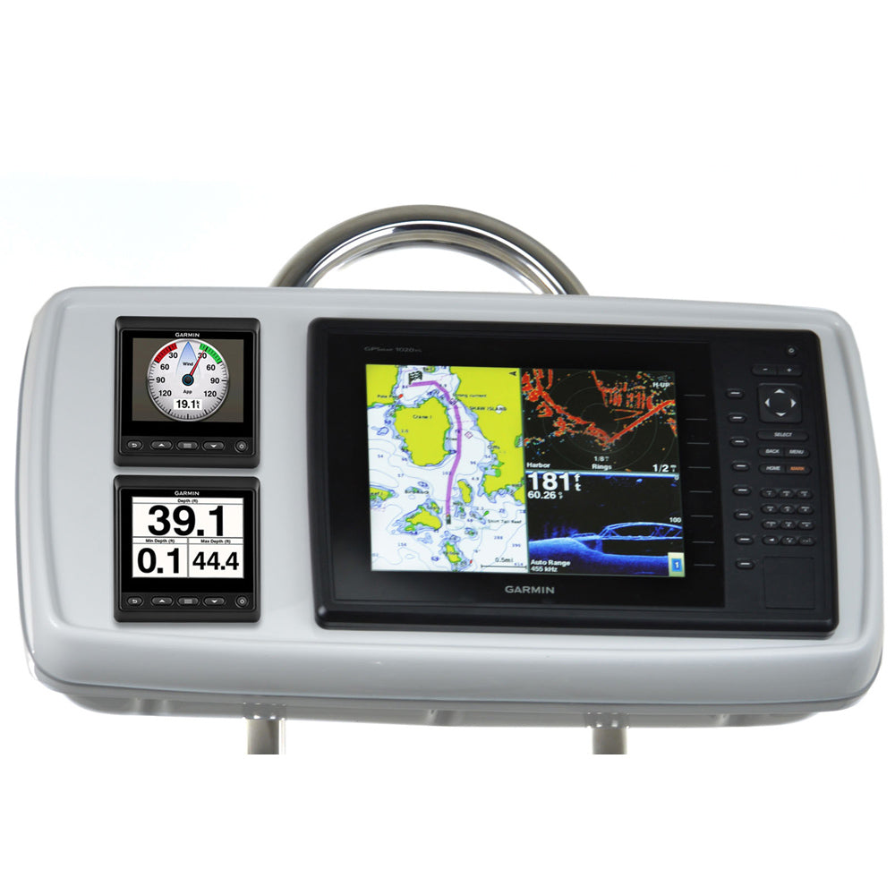 NavPod GP2170-06 SystemPod Pre-Cut f/Garmin 1020/1020xs/1040xs & 2 Instruments f/12" Wide Guard [GP2170-06]