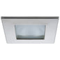 Quick Marina XP Downlight LED - 4W, IP66, Screw Mounted - Square Stainless Bezel, Square Warm White Light [FAMP3002X02CA00]