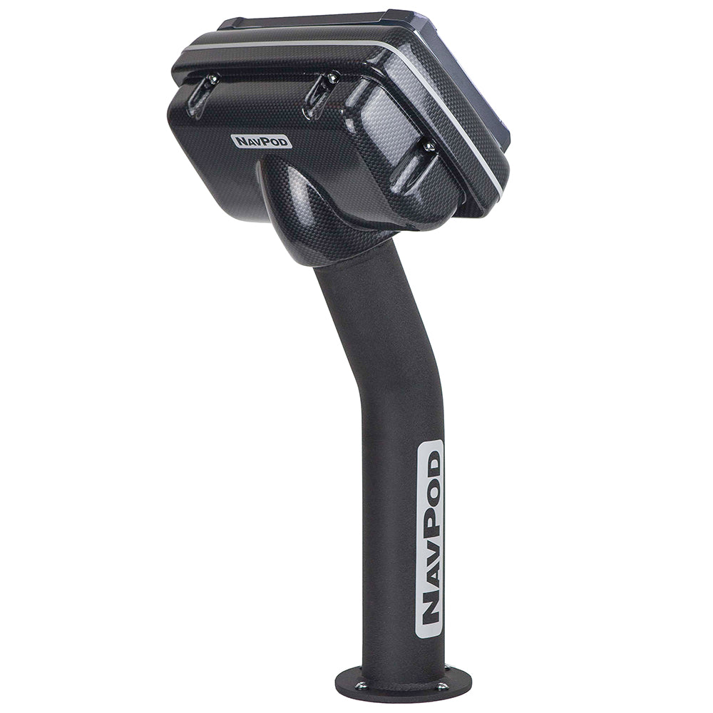 NavPod PED4410 PedestalPod Pre-Cut f/Garmin STRIKER 5dv 5" CHIRP Fishfinder - Carbon Black [PED4410-C]