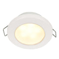 Hella Marine EuroLED 75 3" Round Spring Mount Down Light - Warm White LED - White Plastic Rim - 24V [958109611]