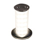 Quick Secret 3W Retractable Lamp w/Automatic Switch IP66 Mirrored Chrome Finish - Warm White LED [FASP3562X12CA00]