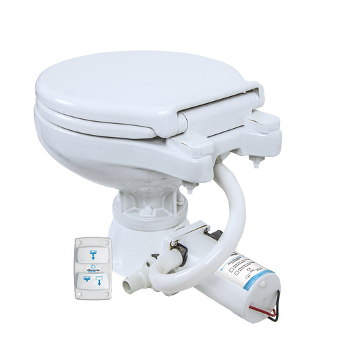 Albin Group Marine Toilet Silent Electric Compact - 24V [07-03-011]