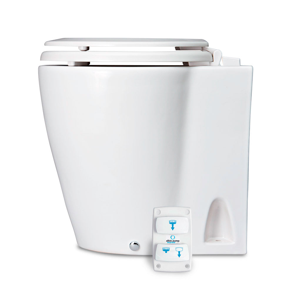 Albin Group Marine Design Marine Toilet Electric Silent - 24V [07-03-046]