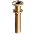 GROCO 2" Bronze Extra Long High Speed Thru-Hull Fitting w/Nut  [HSTHXL-2000-W]