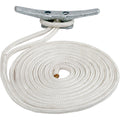 Sea-Dog Double Braided Nylon Dock Line - 5/8" x 20 - White [302116020WH-1]