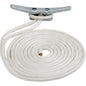 Sea-Dog Double Braided Nylon Dock Line - 5/8" x 20 - White [302116020WH-1]