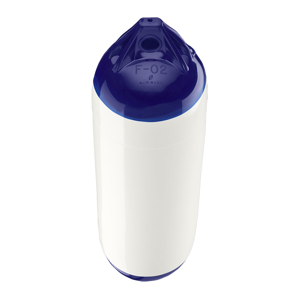 Polyform F-02 Twin Eye Fender 7.5" x 26" - White [F-02 WHITE]