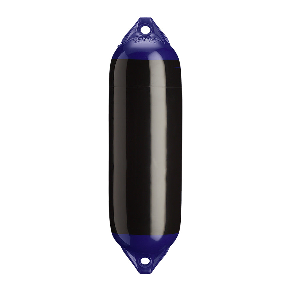 Polyform F-02 Twin Eye Fender 7.5" x 26" - Black [F-02 BLACK]